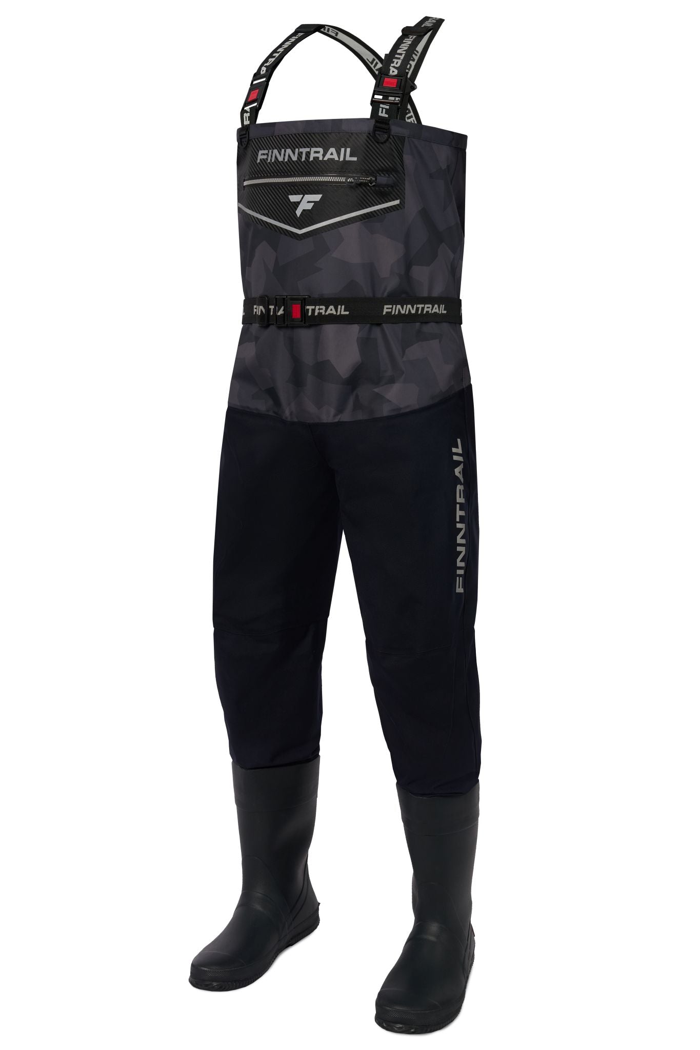 ENDURO BF CamoShadowBlack 5281 Vaderebukser med integrerte støvler