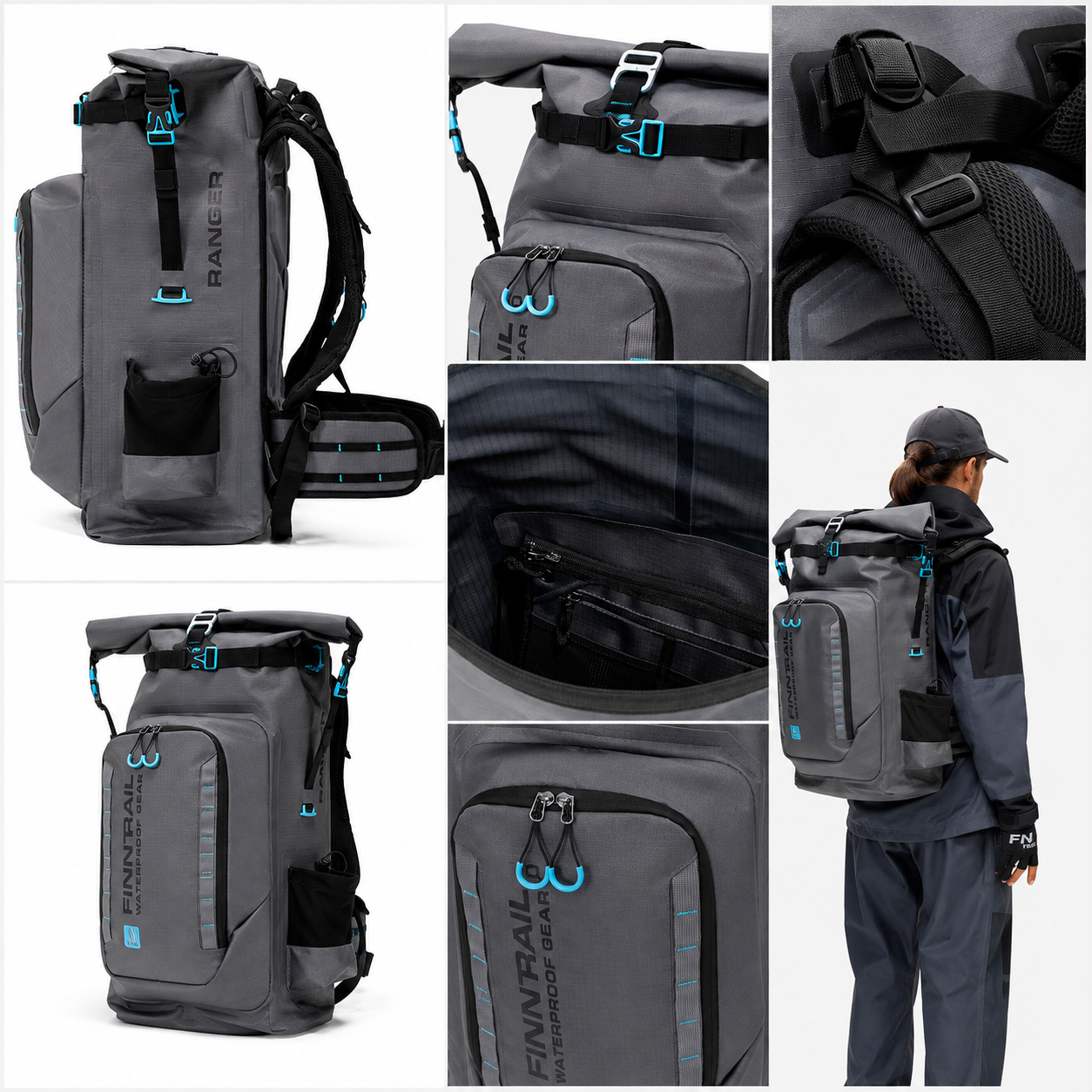 RANGER Grey 1708 Ryggsekk